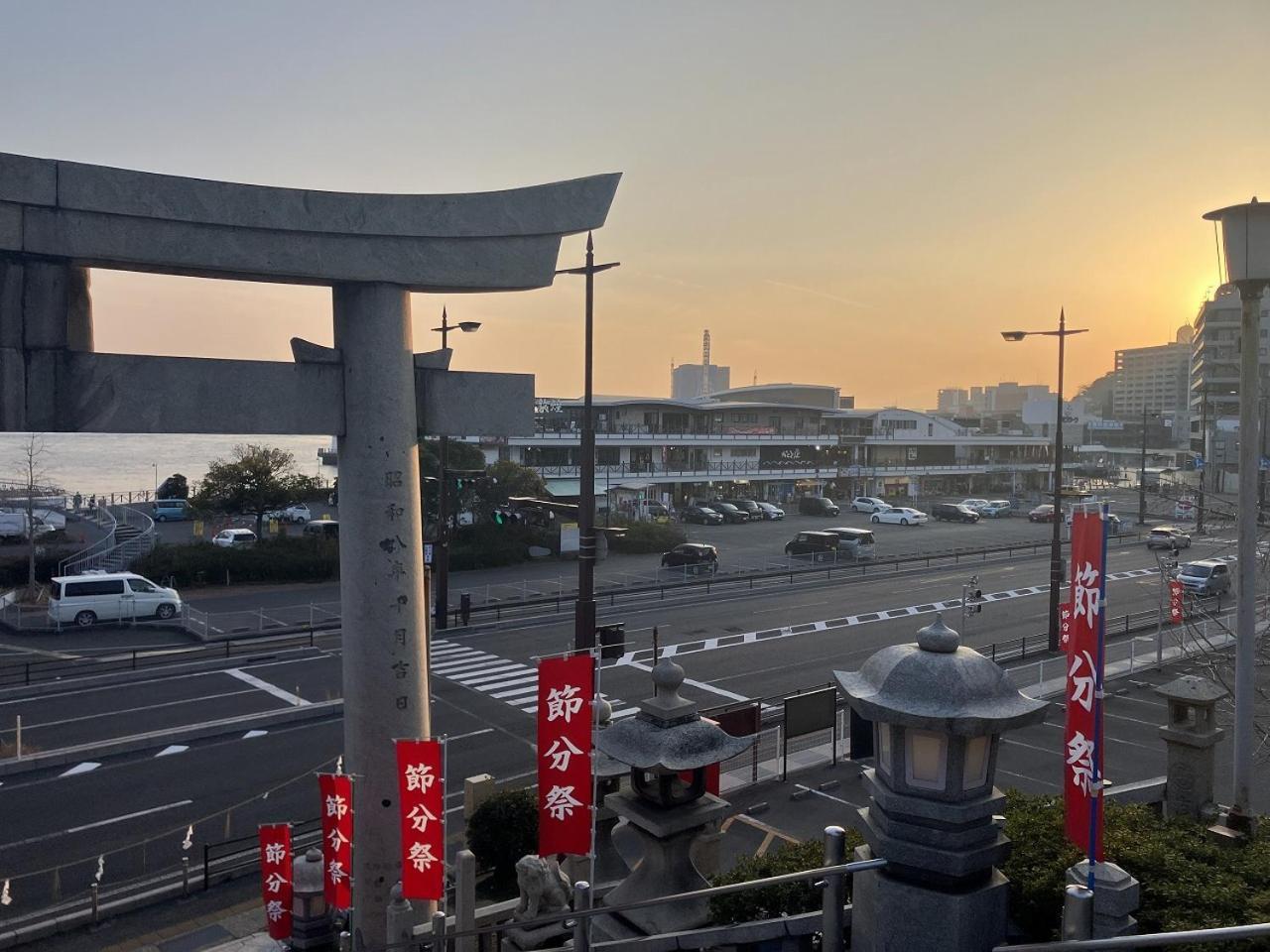 スカイハートホテル下関 下関市 エクステリア 写真